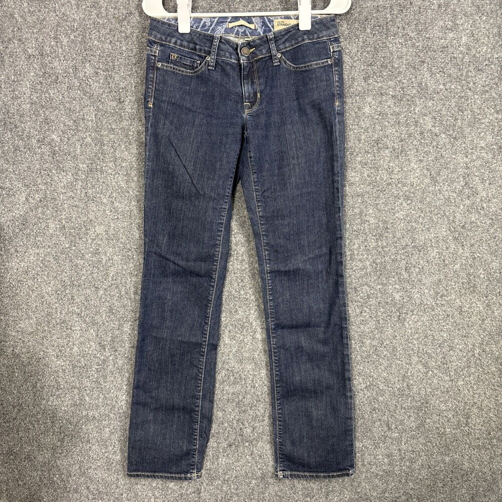 GAP  Jeans Womens Size 27 Blue Low Rise Straight